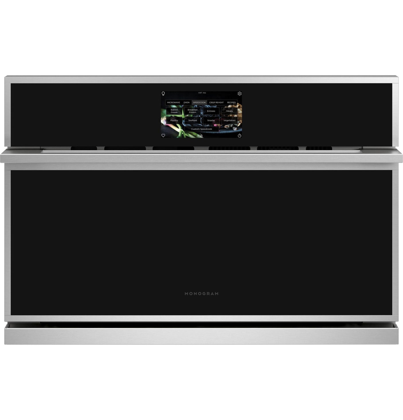 Monogram 30" Minimalist Five-in-One Wall Oven with 240V Advantium® Technology