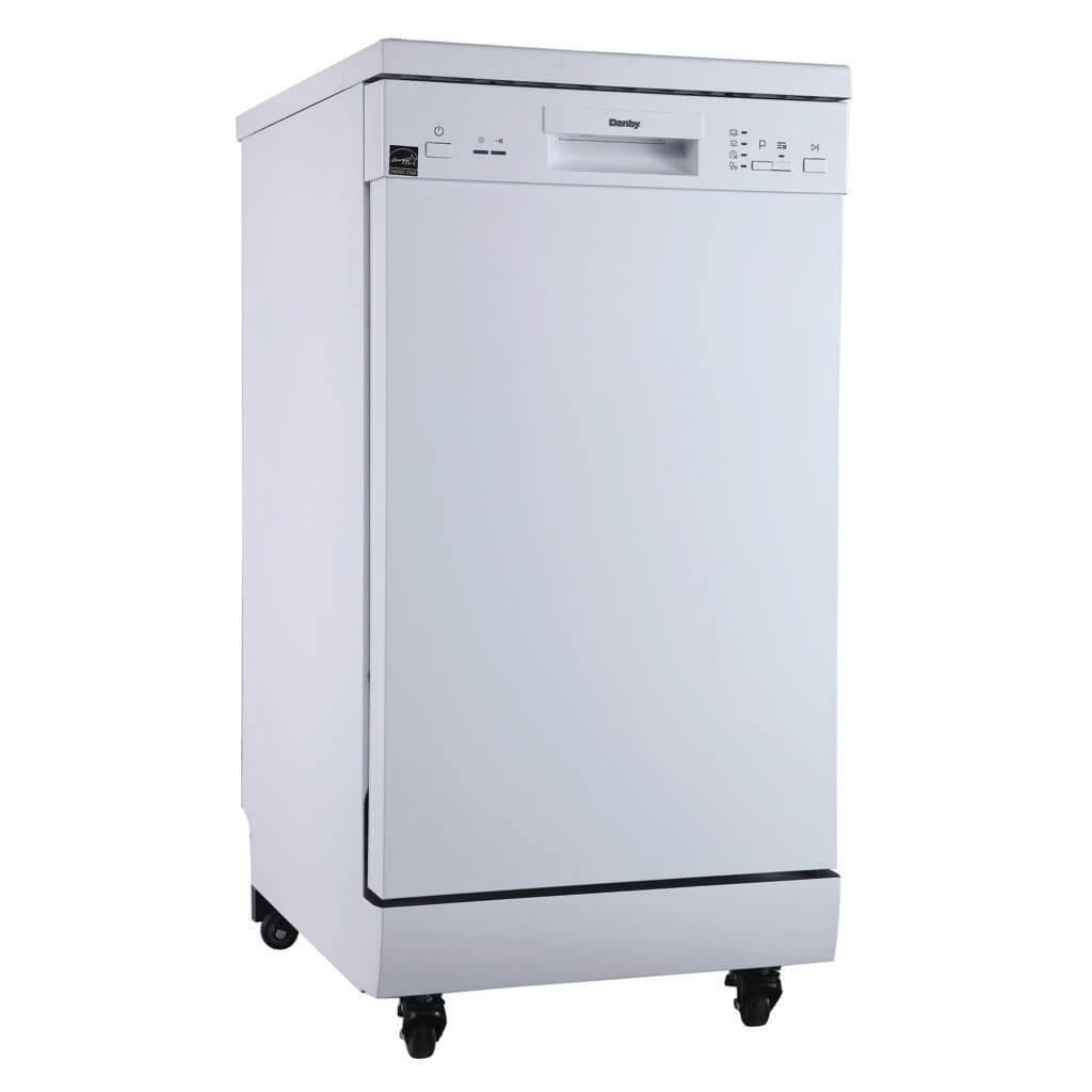 Danby 18" Wide Portable Dishwasher in White ()