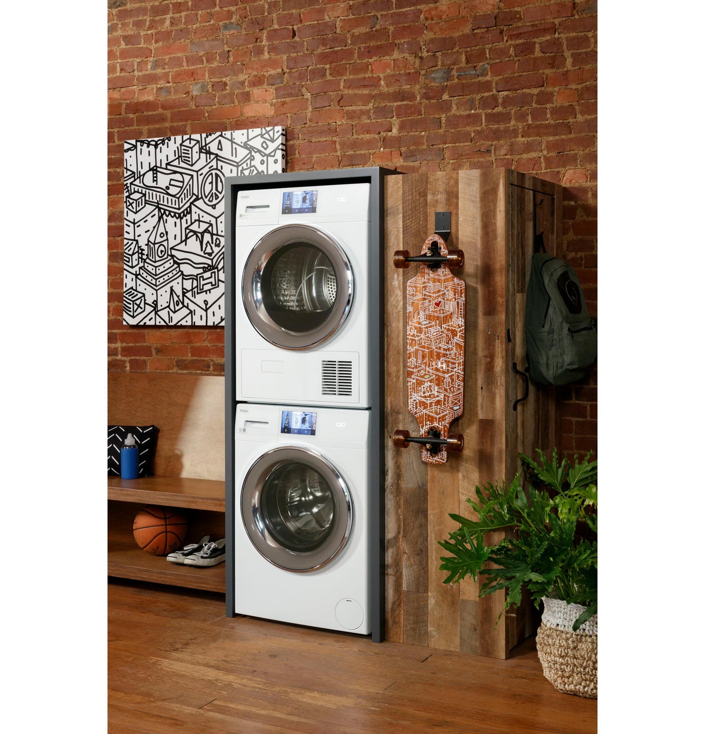 Haier ENERGY STAR® 2.4 Cu. Ft. Smart Frontload Washer