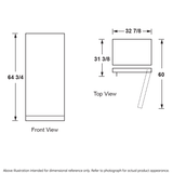 GE® ENERGY STAR® 17.3 Cu. Ft. Frost-Free Garage Ready Upright Freezer