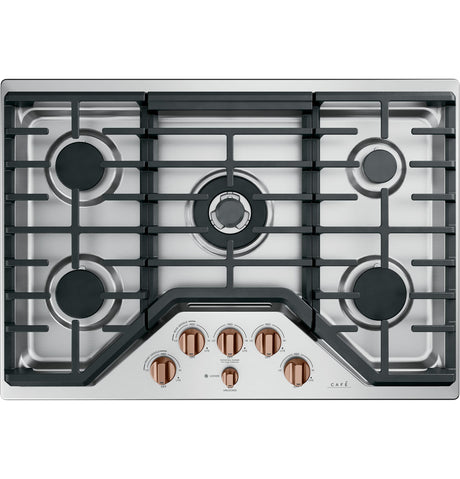 Café™ 5 Gas Cooktop Knobs - Brushed Copper