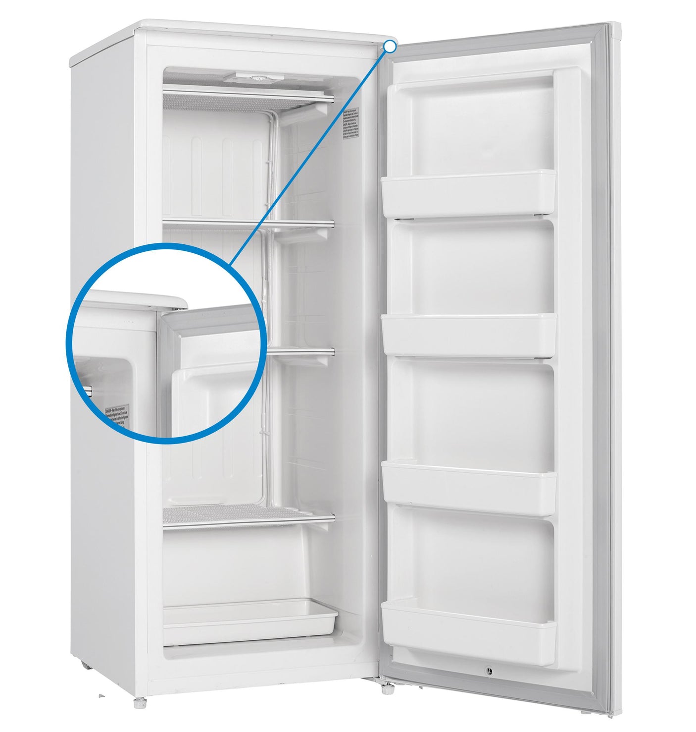 Danby Designer 8.5 cu. ft. Upright Freezer in White