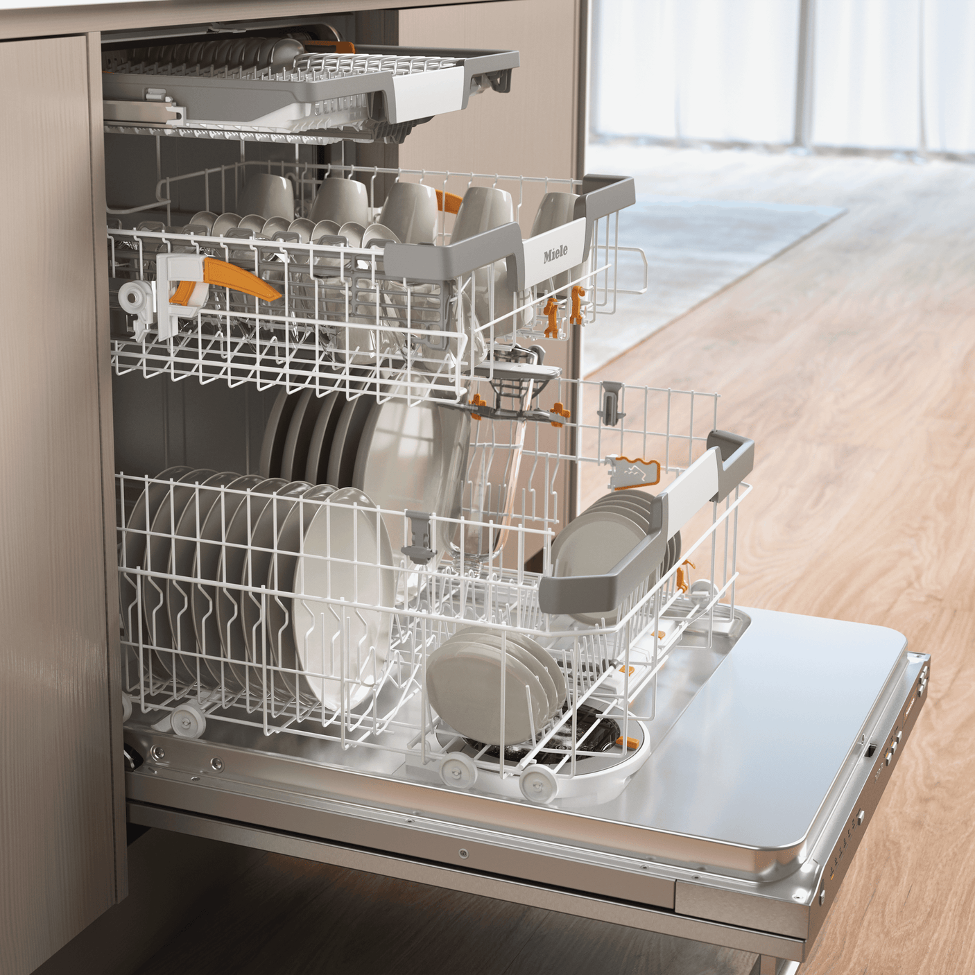 G 7196 SCVi SF AutoDos - Fully-integrated, full-size dishwasher with Automatic Dispensing thanks to AutoDos with integrated PowerDisk.