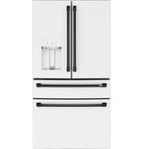 Café™ ENERGY STAR® 22.3 Cu. Ft. Smart Counter-Depth 4-Door French-Door Refrigerator