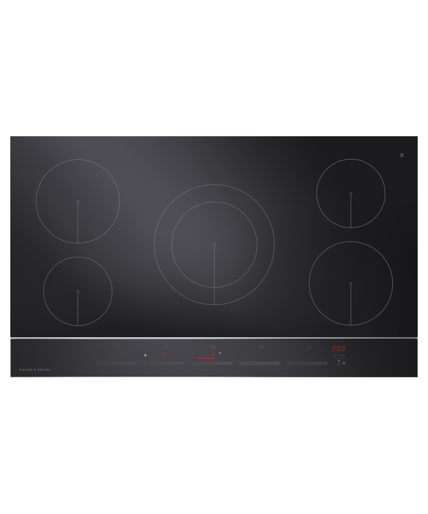 Induction Cooktop, 36", 5 Zones