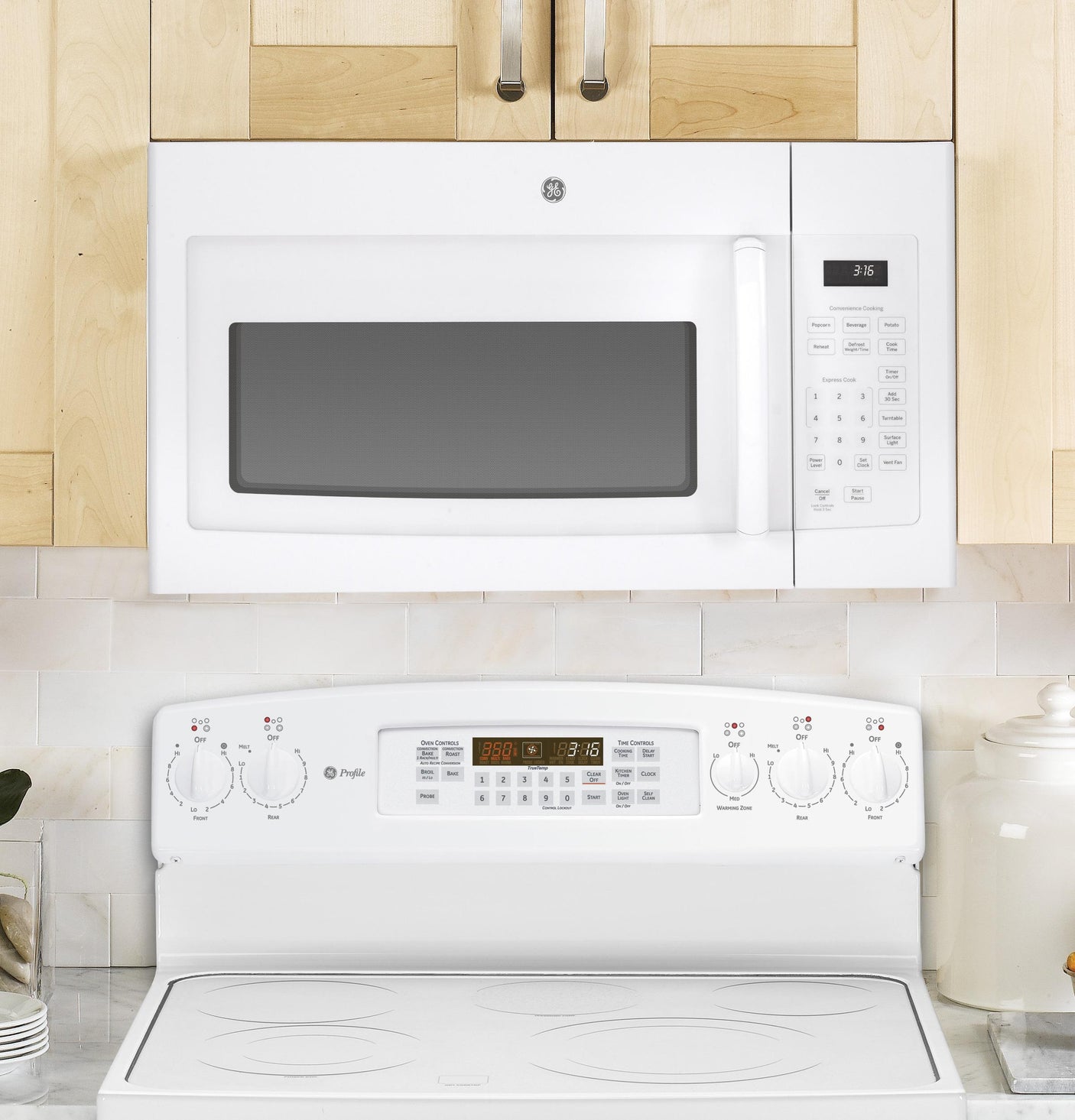 GE® 1.6 Cu. Ft. Over-the-Range Microwave Oven