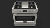 36" DUAL FUEL PRO RANGE WITH GRIDDLE