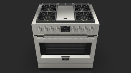 36" DUAL FUEL PRO RANGE WITH GRIDDLE