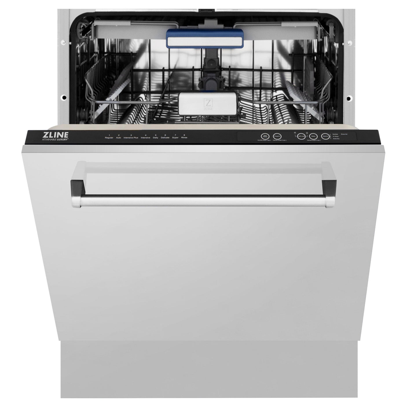 ZLINE 24" Tallac Series 3rd Rack Dishwasher with Traditional Handle, 51dBa (DWV-24) [Color: 304 Stainless]