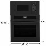 Frigidaire 30" Electric Wall Oven and Microwave Combination