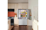 LG Counter-Depth MAX™ with Zero Clearance™ 3-Door French Door Refrigerator with Thin Door Design