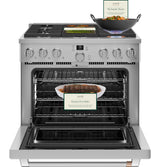 Café™ 36" Smart All-Gas Commercial-Style Range with 6 Burners (Natural Gas)