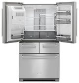 25.8 Cu. Ft. 36-Inch Multi-Door Freestanding Refrigerator - Stainless Steel