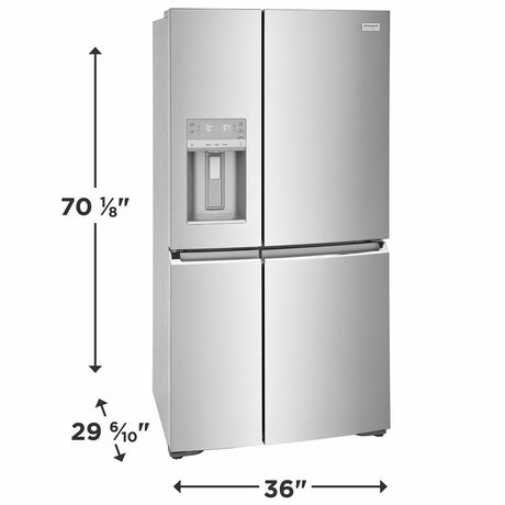 Frigidaire Gallery 22 Cu. Ft. Counter-Depth 4-Door Refrigerator