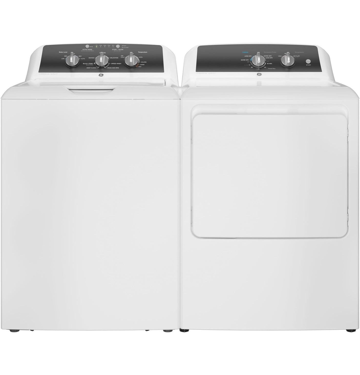 GE® 4.3 cu. ft. Capacity Washer with Stainless Steel Basket,5-yr Limited Warranty&#x200B;