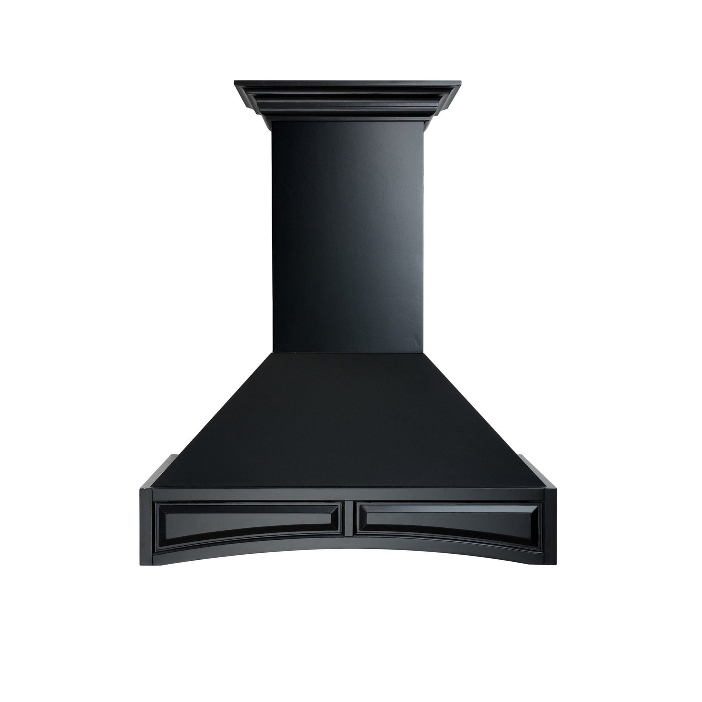 ZLINE Wooden Wall Mount Range Hood in Black - Includes Motor (321CC)