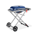 Weber Traveler® Portable Gas Grill - Deep Ocean Blue