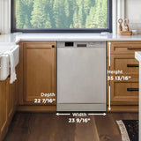 Danby 24" Built in Dishwasher in Stainless Steel