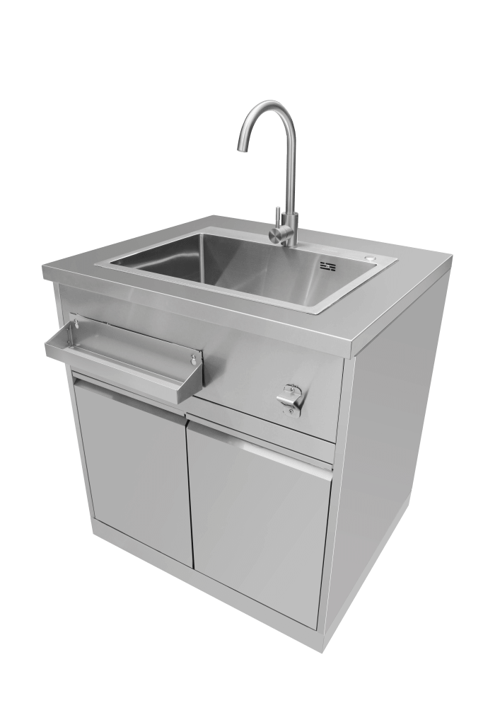 Thor Kitchen Outdoor Kitchen Sink Cabinet In Stainless Steel - Model Mk01ss304