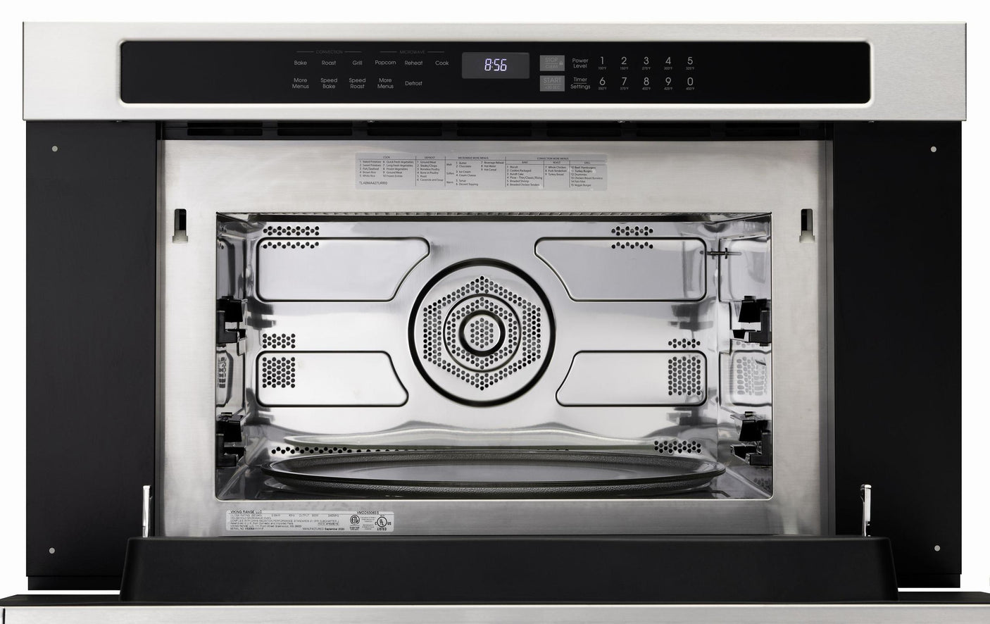 Viking Drop Down Door Convection/Speed Microwave Oven - VMDD