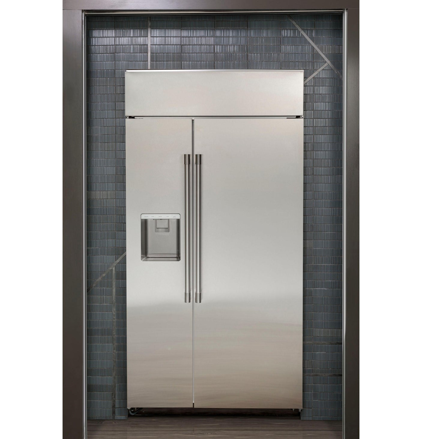 Monogram 36" Built-In Side-by-Side Refrigerator with Dispenser