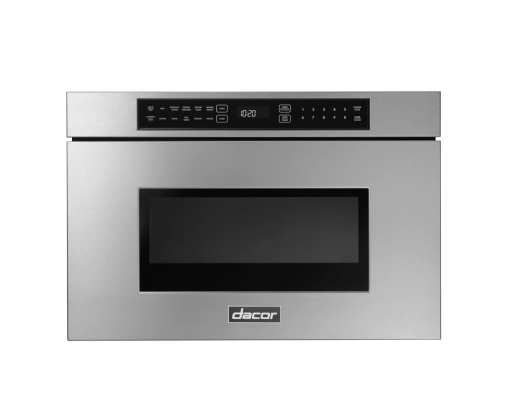 24" Microwave-In-A-Drawer, Silver Stainless Steel