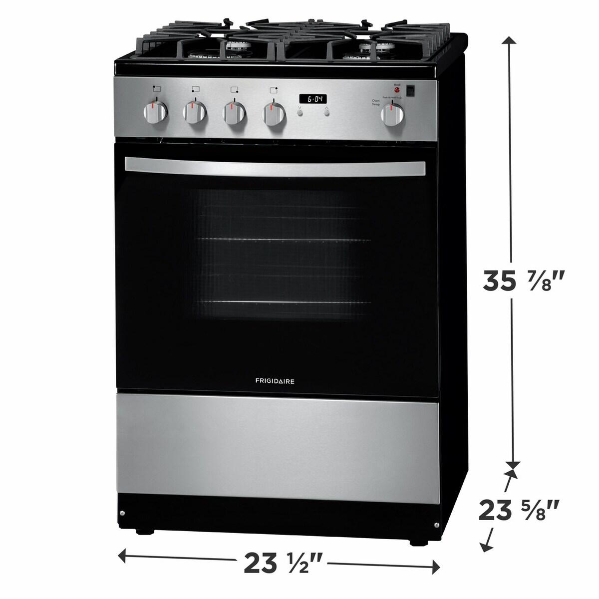 Frigidaire 24" Front Control Freestanding Gas Range