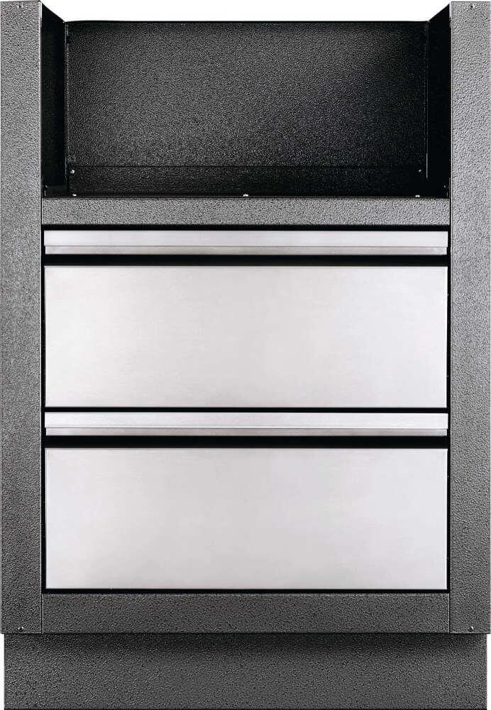 OASIS Under Grill Cabinet for BI 700 Series 18 inch and 12 inch Burners for Built-in 700 Series Dual Burners, Grey