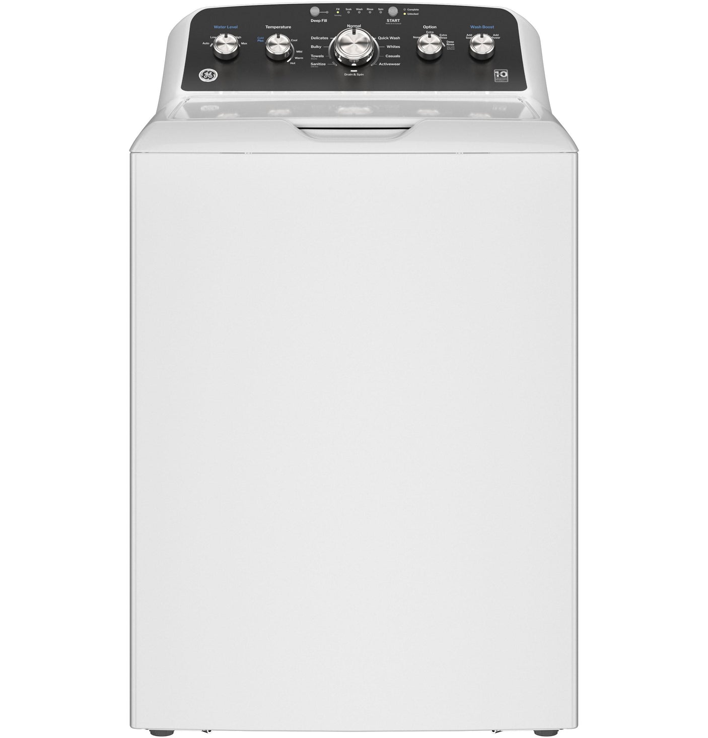 GE® 4.6 cu. ft. Capacity Washer with Stainless Steel&#x00A0;Basket,Cold&#x00A0;Plus and Wash Boost&#x200B;