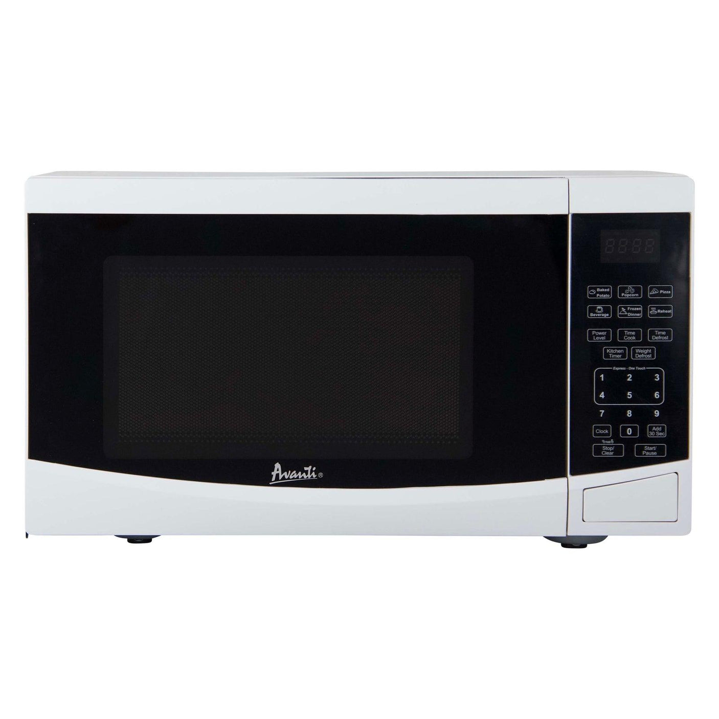 Avanti Countertop Microwave Oven, 0.9 cu. ft. - White / 0.9 cu. ft.