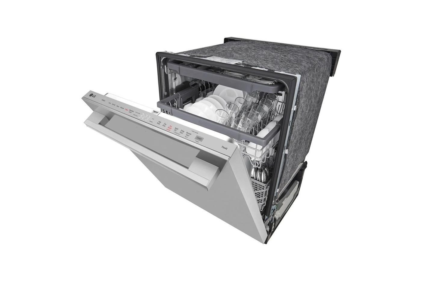 Top-Control Dishwasher with 1-Hour Wash & Dry, QuadWash® Pro, and Dynamic Heat Dry™