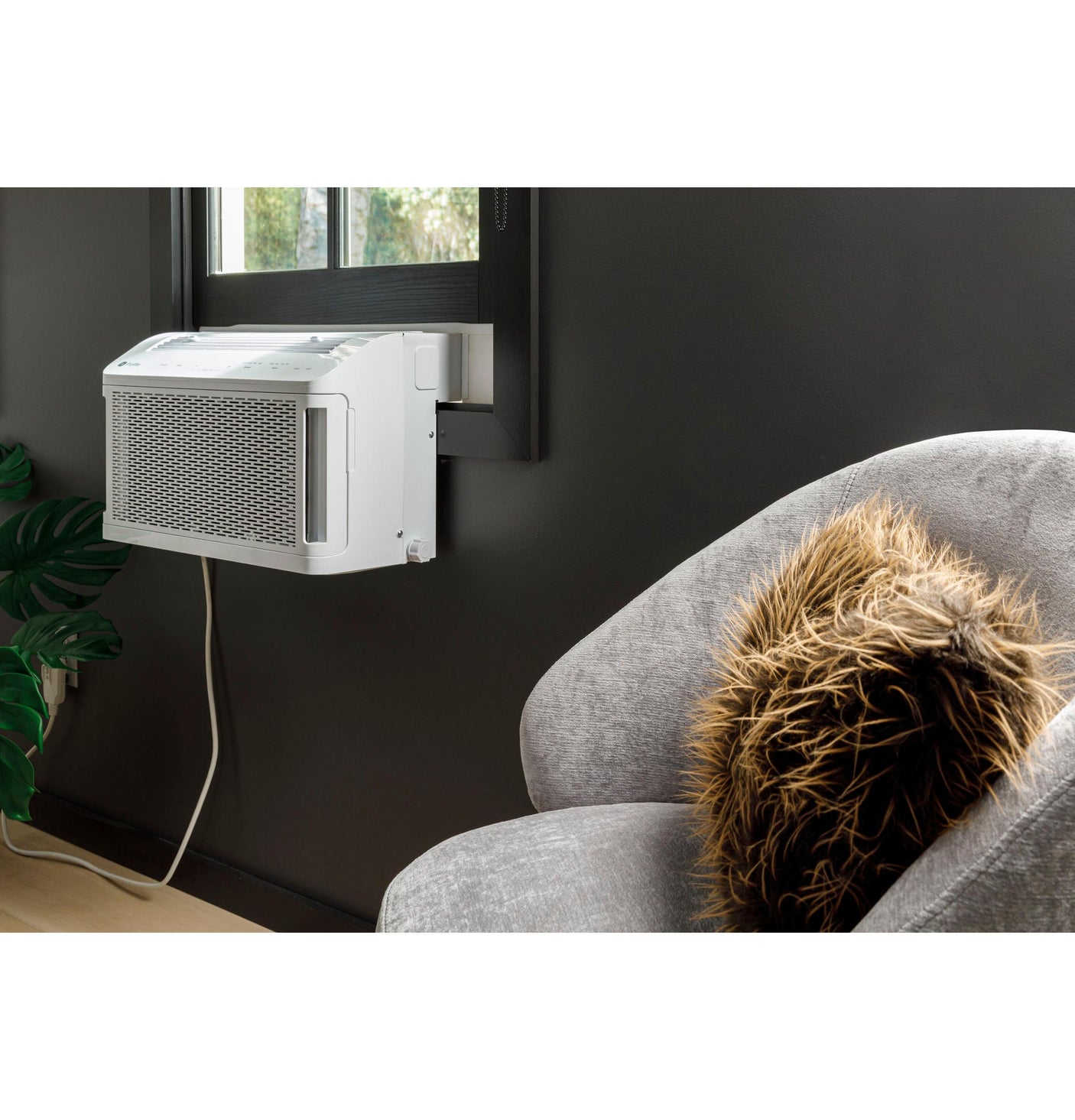 GE Profile ClearView™ ENERGY STAR® 12,200 BTU Inverter Smart Ultra Quiet Window Air Conditioner for Large Rooms up to 550 sq. ft.