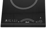 Avanti 1800W Portable Induction Cooktop - Black / 12"