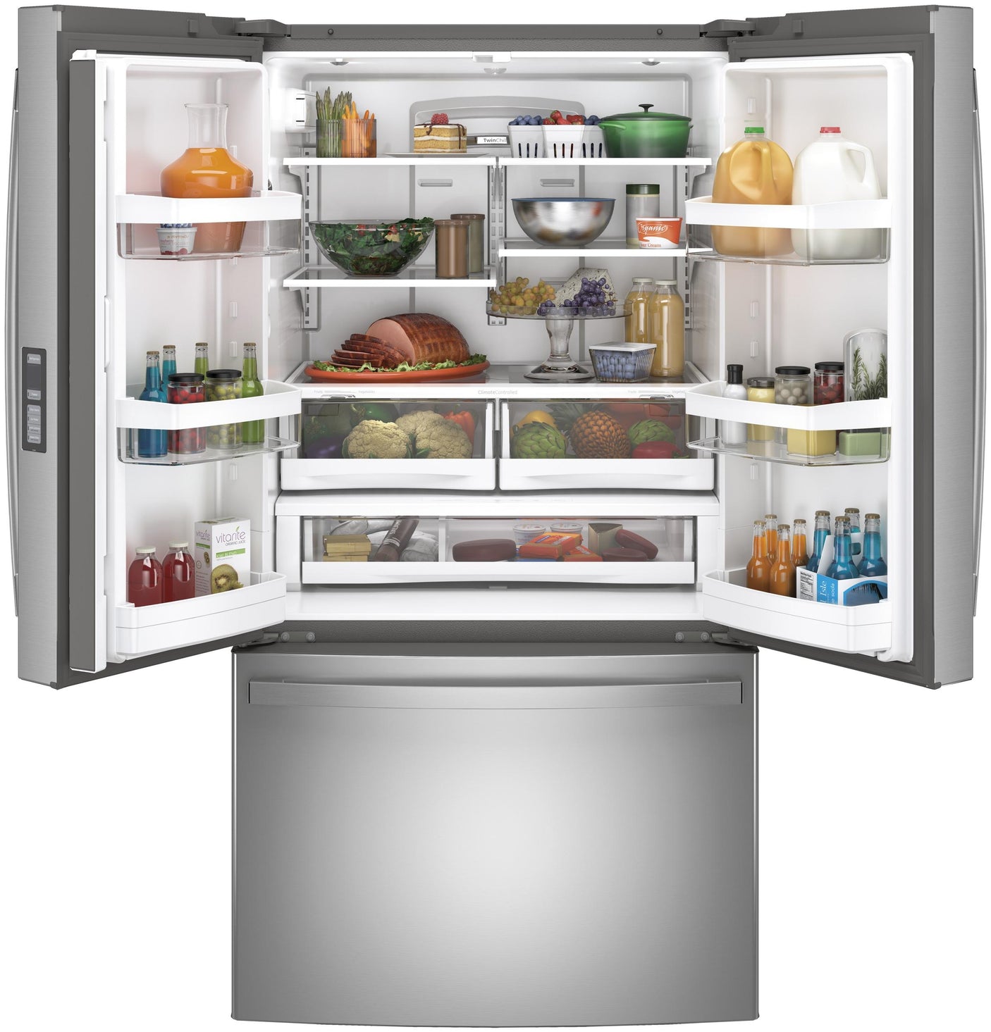 GE® ENERGY STAR® 28.7 Cu. Ft. Fingerprint Resistant French-Door Refrigerator