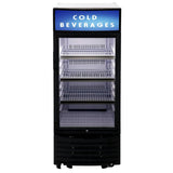 Avanti 6.0 cu. ft. Commercial Beverage Center - Black / 6.0 cu. ft