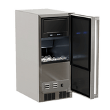 15-In Outdoor Built-In Clear Ice Machine With Factory-Installed Pump with Door Style - Stainless Steel