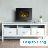 Danby Designer 22" Wall Mount Electric Fireplace in Black