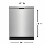 Frigidaire 24" Built-In Dishwasher