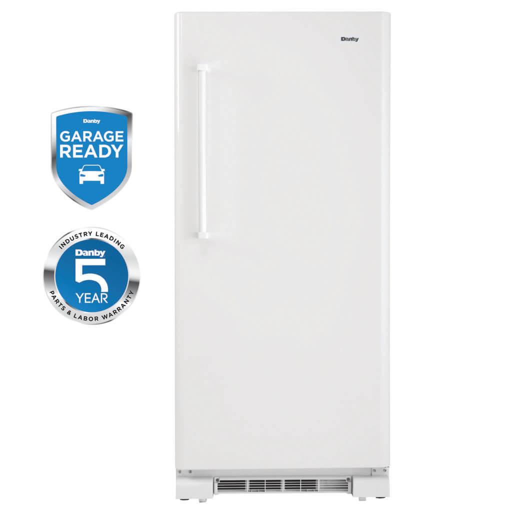 Danby Designer 16.7 cu. ft. Upright Freezer in White