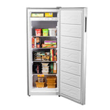 Danby 6.8 cu. ft. Convertible Upright Freezer in Stainless Steel Look