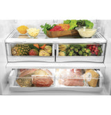 GE Profile™ 27.7 Cu. Ft. Fingerprint Resistant French-Door Refrigerator with Door In Door and Hands-Free AutoFill