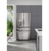 GE Profile™ ENERGY STAR® 27.9 Cu. Ft. Smart Fingerprint Resistant 4-Door French-Door Refrigerator with Door In Door