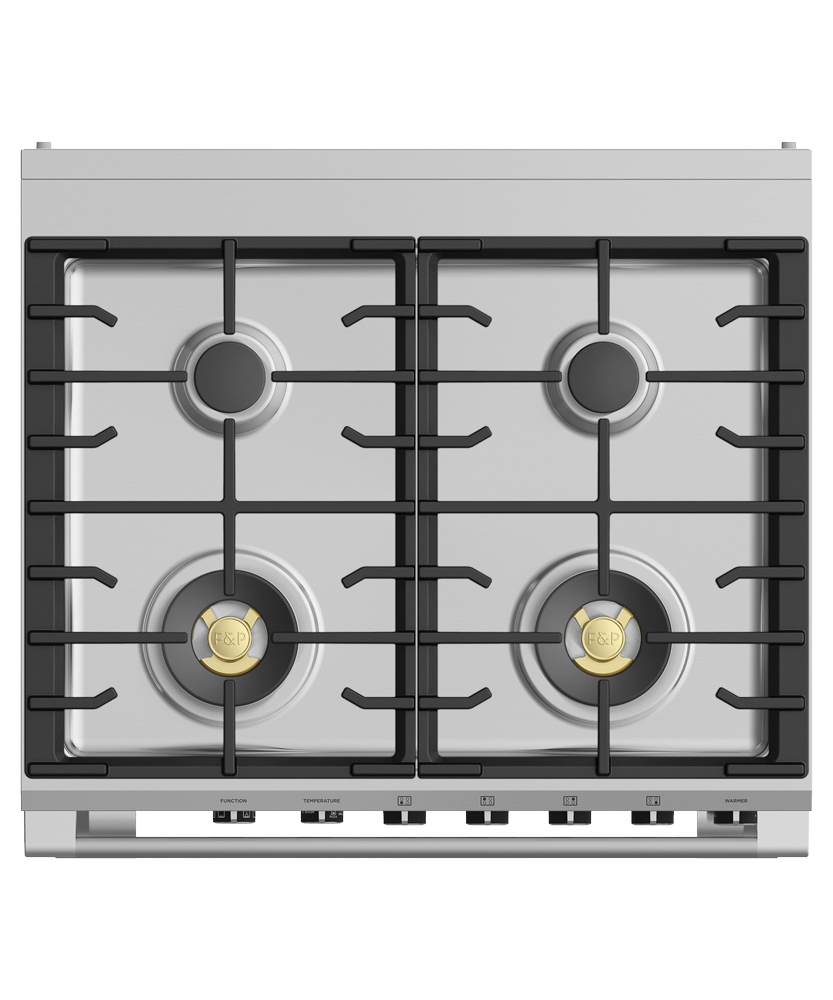 30" Series 9 Classic 4 Burner Dual Fuel Self-Cleaning Range