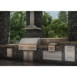 ZLINE Convertible Vent Outdoor Approved Wall Mount Range Hood in Stainless Steel (KB-304)