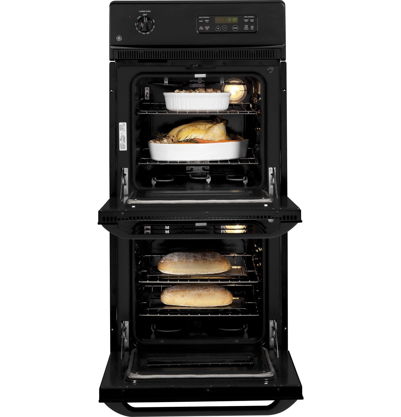 GE® 24" Double Wall Oven