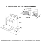 GE® ENERGY STAR® 30" Free-Standing Electric Range