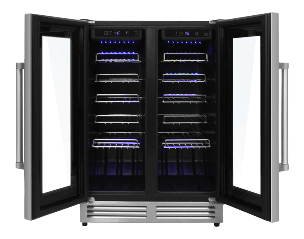 Thor Kitchen 42 Bottle Dual Zone Built-in Wine Cooler - Model Twc2402