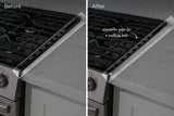 Frigidaire Front Control Gas Range Stainless Steel 4-Piece Trim Kit