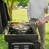 17" On the Go Griddle & Grill Combo