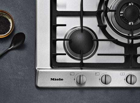 KM 2032 G - Gas cooktop with 5 burners for particularly versatile cooking convenience.